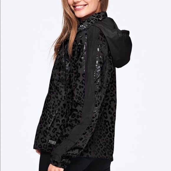 victoria secret leopard jacket